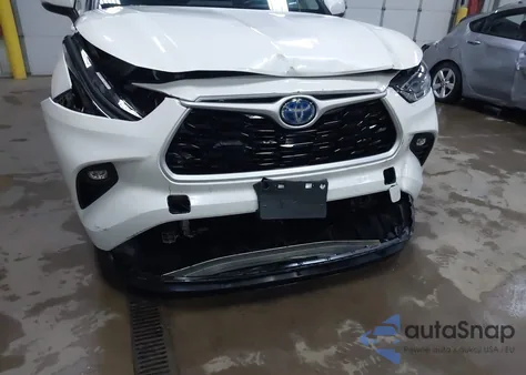 2021 Toyota Highlander Hybrid Xle from USA, damaged, VIN 5TDHBRCHXMS022383